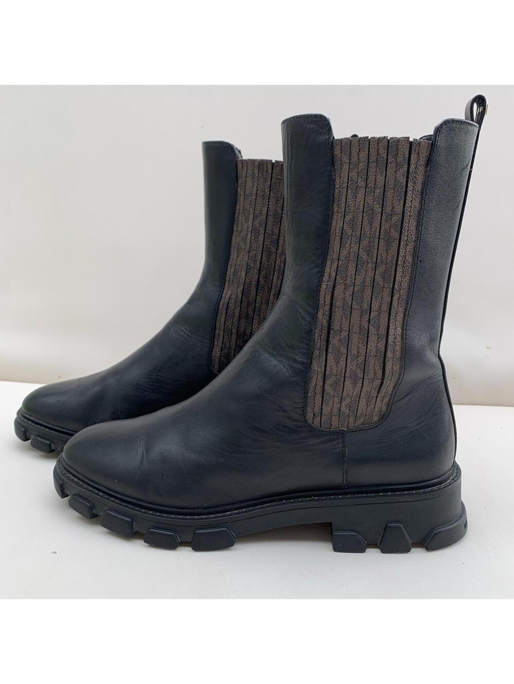Michael Kors Ridley Lug Sole Chelsea Boots Size 9